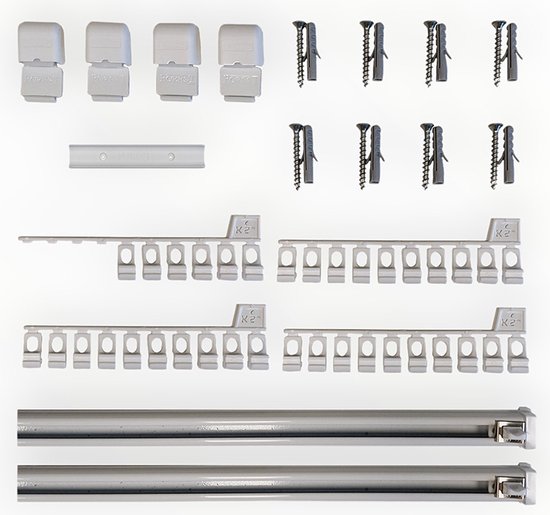 Rail Forest KS 300 cm (2 x 150 cm) - Livré complet et raccourcissable