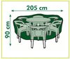 Nature - Tuinmeubelhoes - Beschermhoes voor tafel (rond) - H90 x Ø205cm