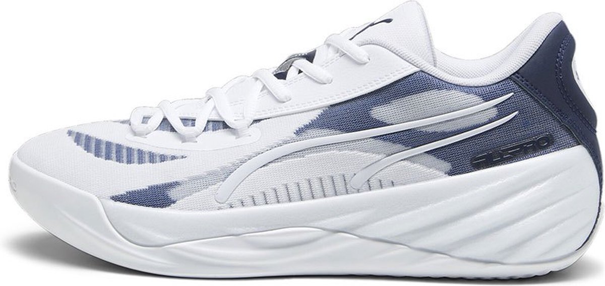 PUMA All-pro Nitro Team Basketbalschoenen Wit 1 2 Man