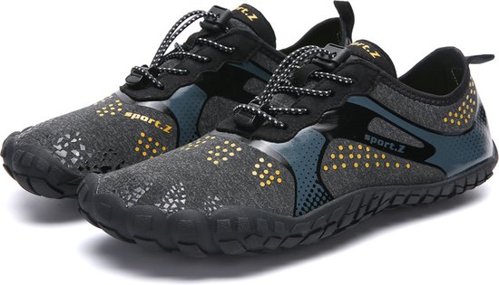 Somic - Chaussures pour femmes Barefoot - Chaussures pour femmes de trail running - Chaussures de fitness - Plein air - Respirantes - Antidérapantes - Ajustables - Chaussures de trail Schnell Trocknend - Zwart 46