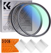 K&F Concept - Hoogwaardige Circulaire Polarisatiefilter 52mm - Verbeterde Kleurverzadiging - Vermindert Reflecties - Duurzame Constructie - Fotografie Accessoire