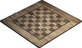 Hors ligne - Tapis de jeu : Wood Chess - 40x40 cm - Polyester