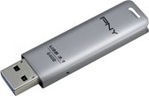 PNY Elite Steel USB-stick 64 GB Zilver FD64GESTEEL31G-EF USB 3.1