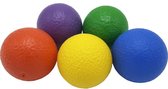 Mini Balle En Mousse Avec Peau 7cm Set 5 Pièces, 5 couleurs