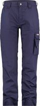 Dassy Pantalon de travail professionnel pour femmes - Liverpool Women Navy Blue - Taille 38