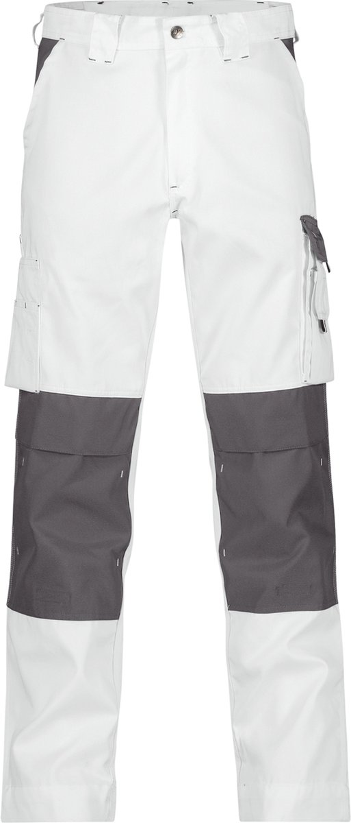Tweekleurige werkbroek met kniezakken
