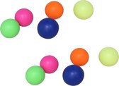 Ballons de plage en caoutchouc premium colorés - 10x pièces - diamètre 4 cm - balles de rechange
