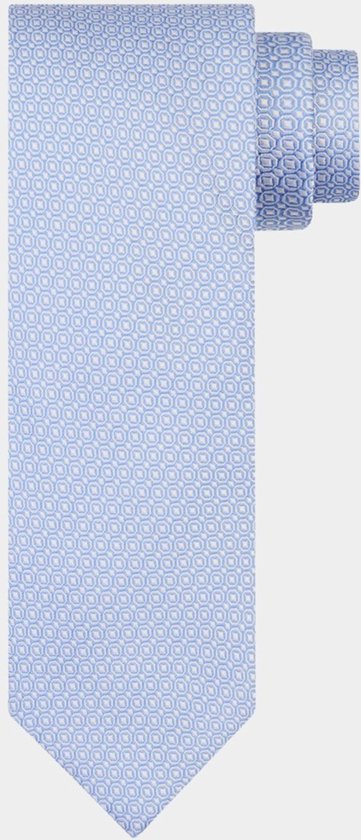 Stropdas sterren - 7,5cm - blauw | Budget Tie