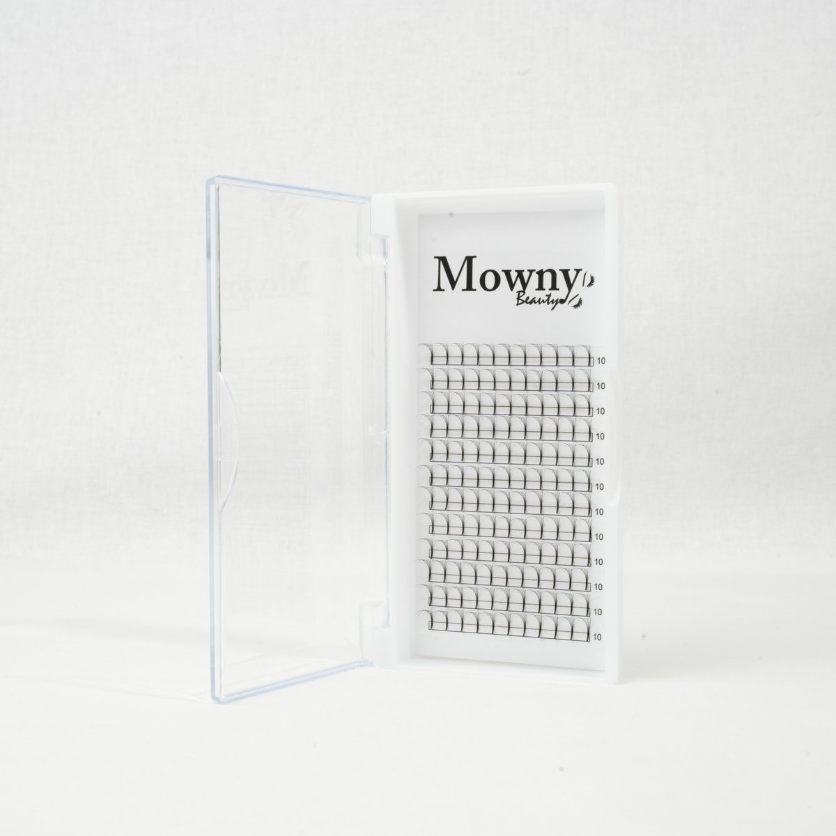 Mowny Beauty - Wimperextensions - 5D Premade Fans - 10mm 0,07mm D-krul - Natuurlijke Wimperextensions - Russisch Volume
