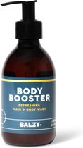 BALZY BodyBooster - Heren Douchegel met Arganolie en Aloe Vera - Premium Body-Wash 250ml
