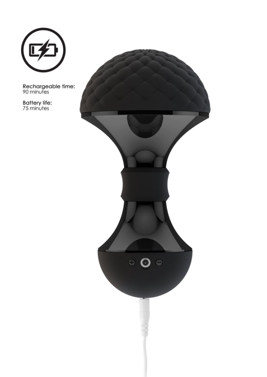 Goedkoopste VIVE by Shots - Enoki - Bendable Massager - Black