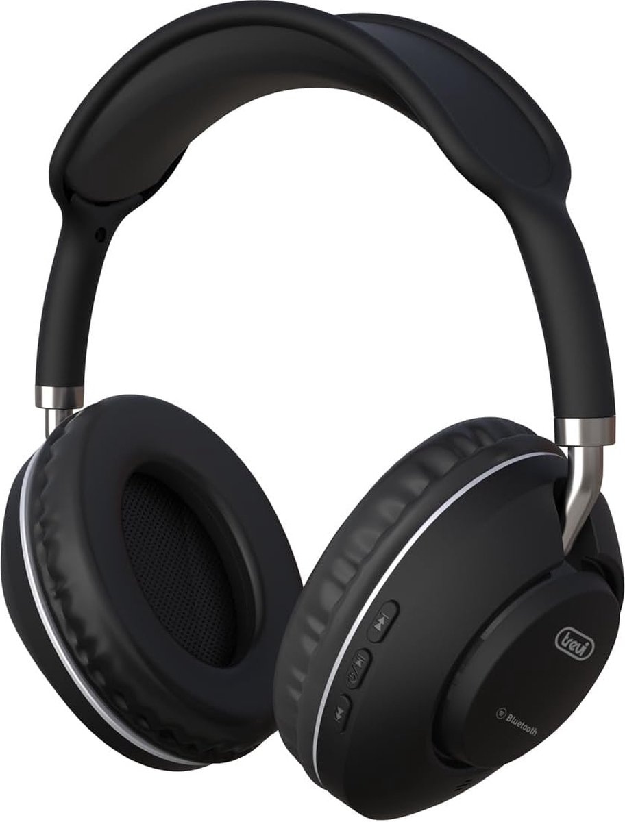 Trevi DJ 12E42 BT Headset Bedraad en draadloos Hoofdband Oproepen/muziek Bluetooth Zwart