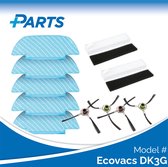 Ecovacs DK3G Onderhoudsset van Plus.Parts® geschikt voor Ecovacs - 13 delig!