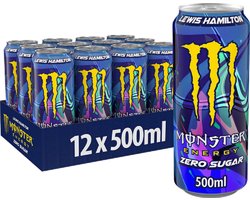 Monster Energy Lewis Hamilton Zero Sugar blik 12x50 cl - NL Image
