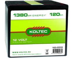Koltec Batterij 12 Volt 1380 WH 120 Ah
