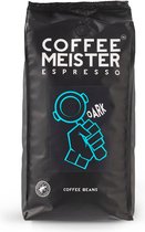 Coffeemeister Dark Roast-koffiebonen- 100% arabica- 1kg -bonen voor lungo en espresso