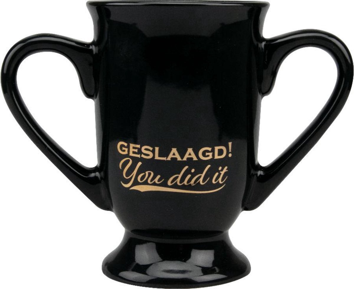 Geslaagd - Mok - Bokaal - You did it - Drop - Speciaal voor jou