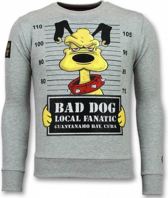 Local Fanatic - Sweater - Grijs - Maten: