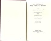 The Excellent and Pleasant Worke