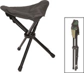 3-poot opvouw stoel / black  3-leg folding stool