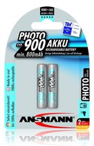 Ansmann 2850MAH Digital Nikkel-Metaalhydride (NiMH) 2850mAh 1.2V oplaadbare batterij/accu