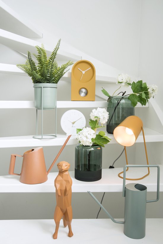 Karlsson Taut Wandklok/Tafelklok Kunststof 25 x 15 x 6