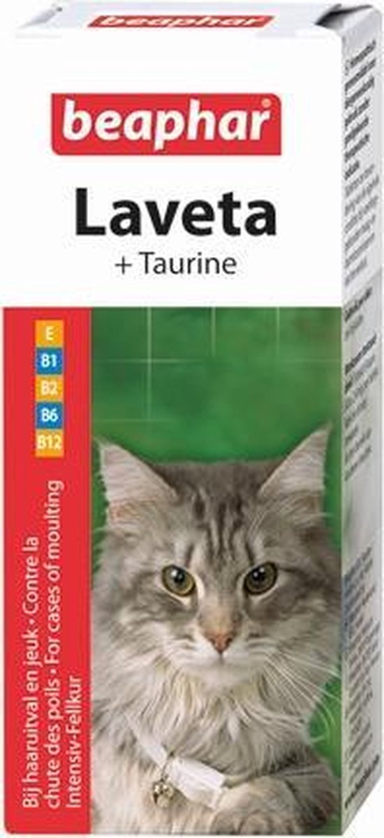 Beaphar Laveta Taurine Kat - 50 ml - Beaphar