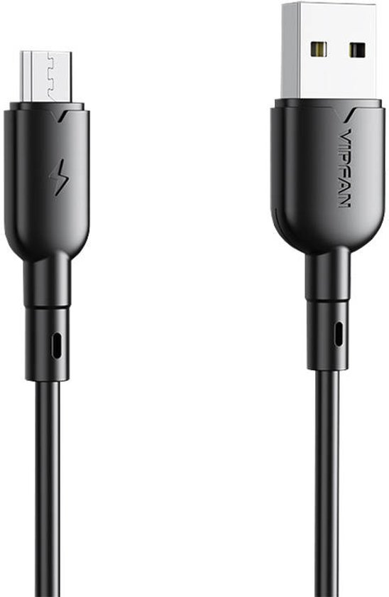 Foto: Vipfan usb naar micro usb kabel 3a voor smartphones 1m hoge laadsnelheid