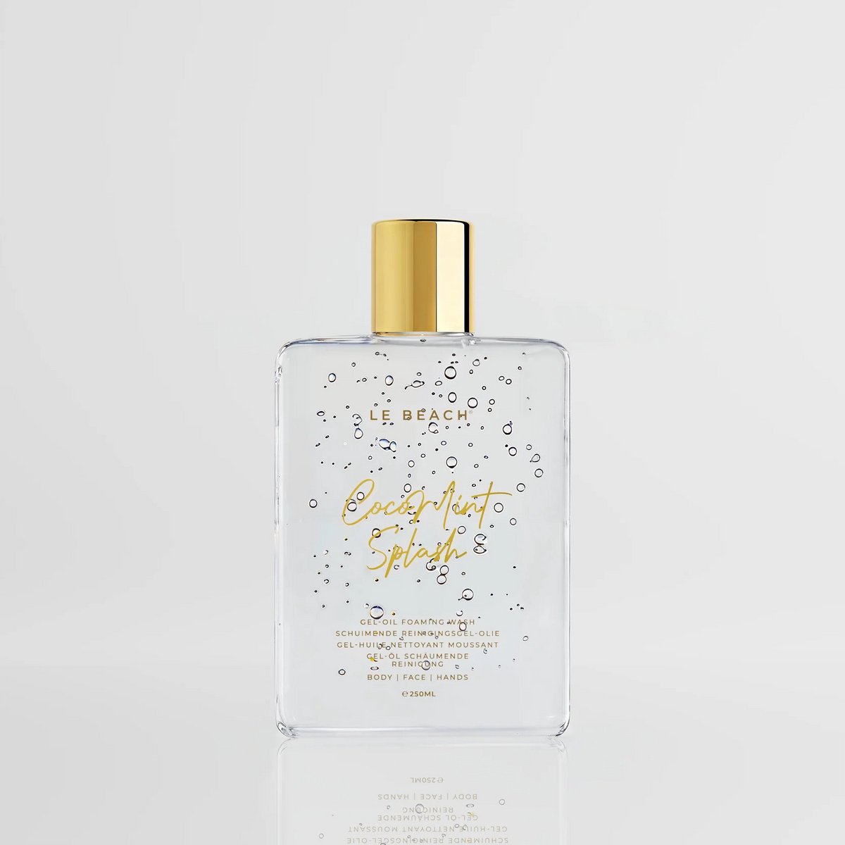 Le Beach CocoMint Splash | Body, Face & Shave gel-oil wash