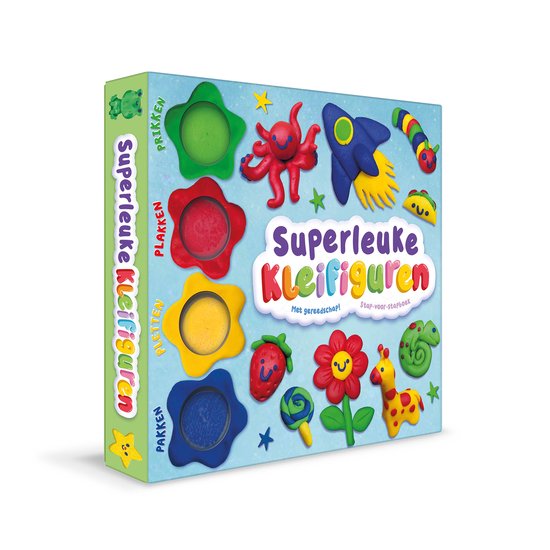 Superleuke kleifiguren - Kleifiguren - cover