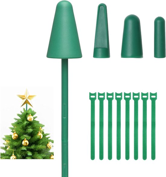 Engel kerstboompiek met licht, 31 cm Engel kerstboompiek, boompiek