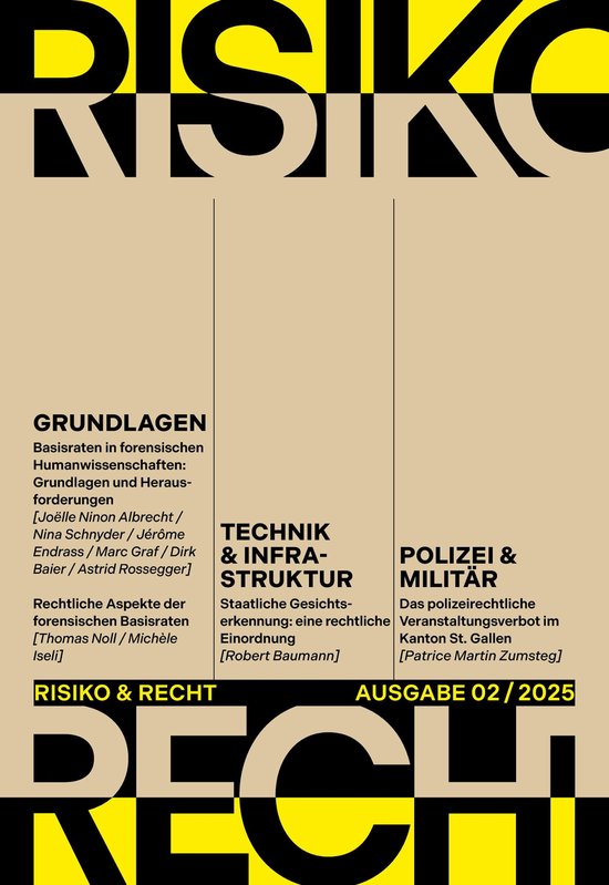 Risiko & Recht 02/2025 - cover