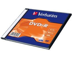 Verbatim 43547 Dvd-R Azo 4.7GB 16X SL1