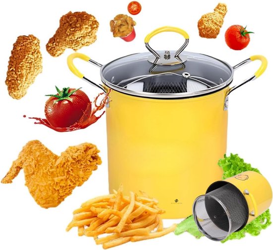 Pot De Filtre à Huile Avec Panier à Friture Avec Filtre Pot De