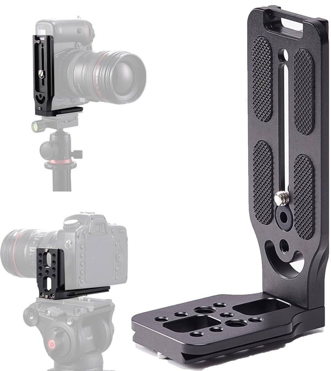 Fotohouder voor camera - veelzijdig en robuust - 1 stuk - aluminium