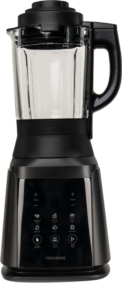 Multifunctionele 2-in-1 Soepmaker & Blender - 1.75 Liter - Verwarmingselement - 8 Programma’s - 1200W - Glazen Kan - Incl. Schoonmaakfunctie