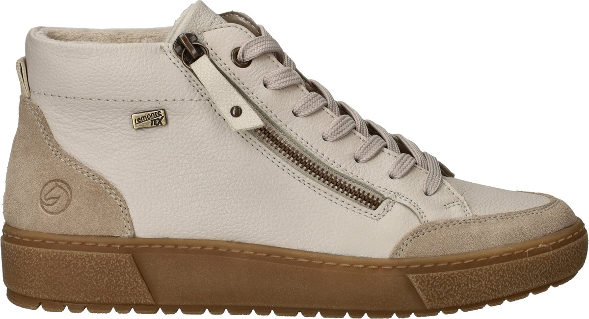 Remonte Veterschoenen Hoog Veterschoenen Hoog - Gebroken wit - Maat 39