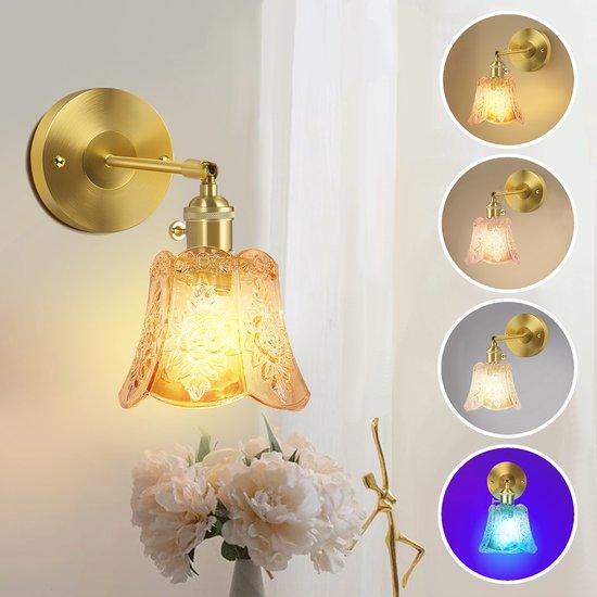 AoLa 2 stuks LED-wandlamp zonder stroomaansluiting 2000mAh