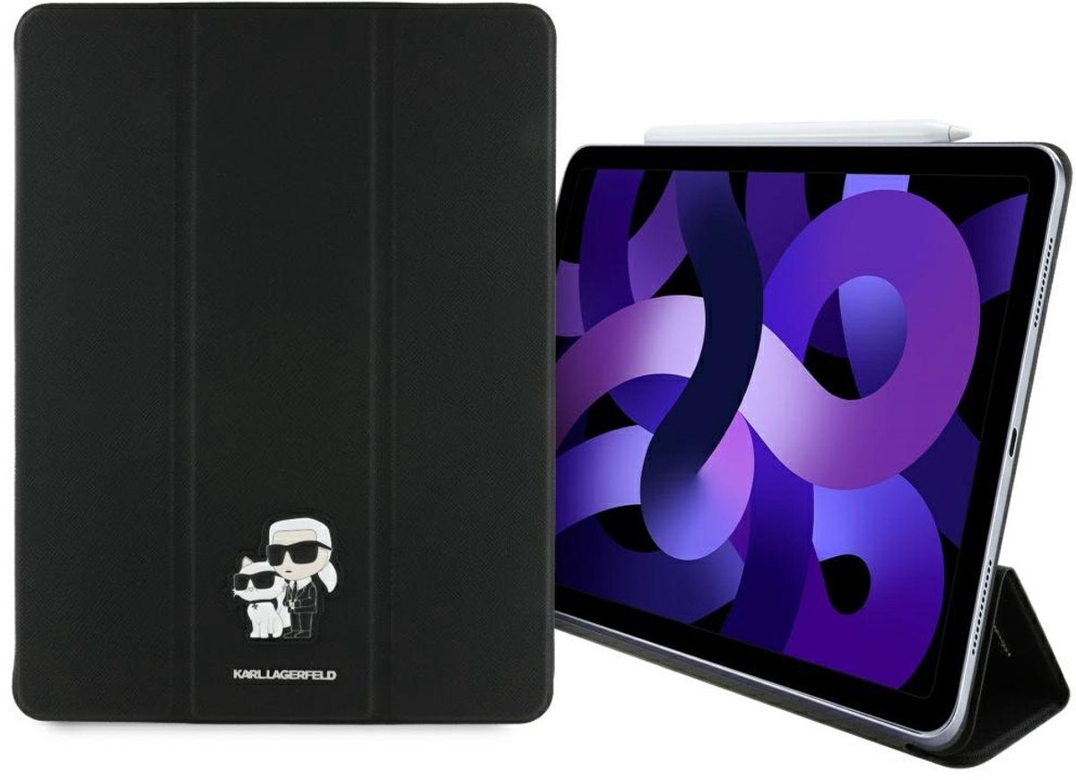 Karl Lagerfeld Hoes Voor Ipad Air 13 2024/2025 Magnetische Boekhoes Safiano