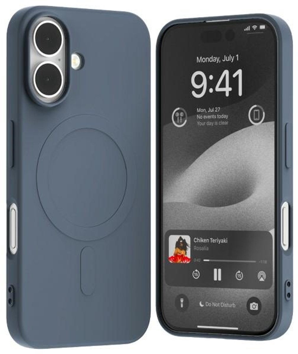 Mercury Case Voor Magsafe Voor Iphone 16 6.1 Semi-Silicone High