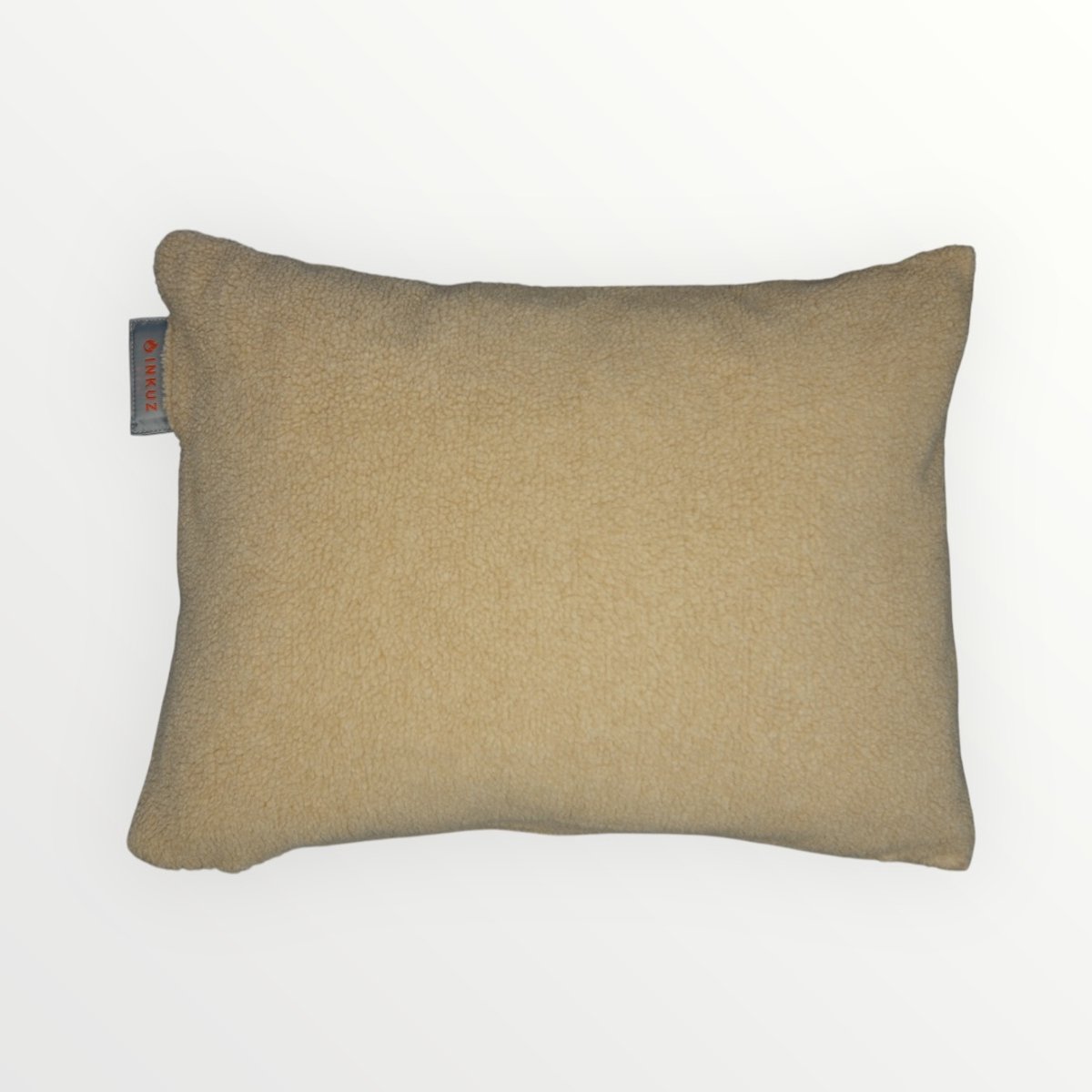 Inkuz - Warmtekussen - Infrarood - Draadloos - Teddy - Beige - Gote powerbank - Oplaadbaar - Warmte kussen - 45x60