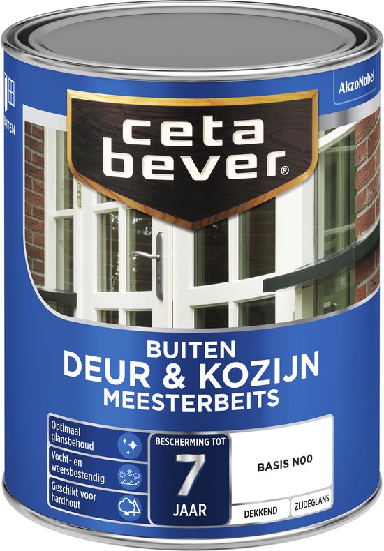 Cetabever - Meesterbeits Deur & Kozijn Dekkend - RAL 7030 - 1 L
