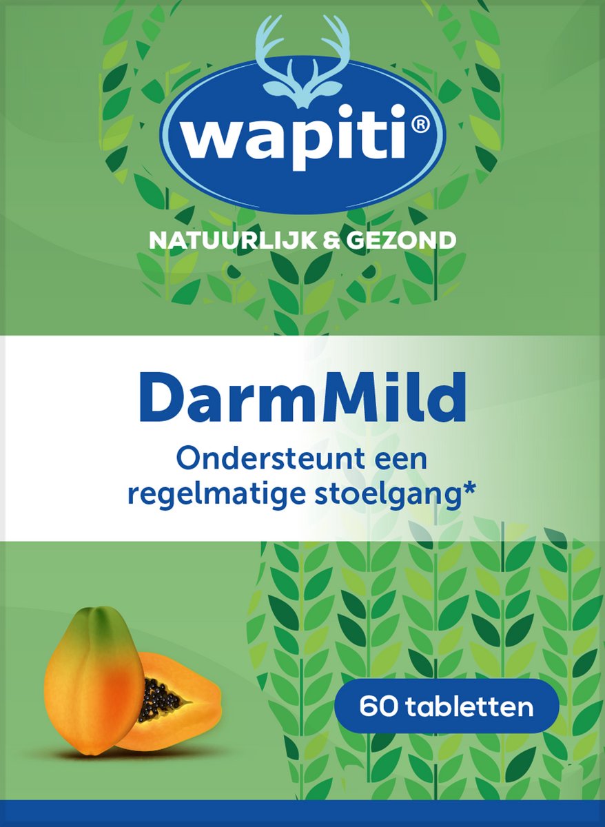 Goedkoopste Wapiti Darmmild - 60 Tabletten - Voedingssupplement