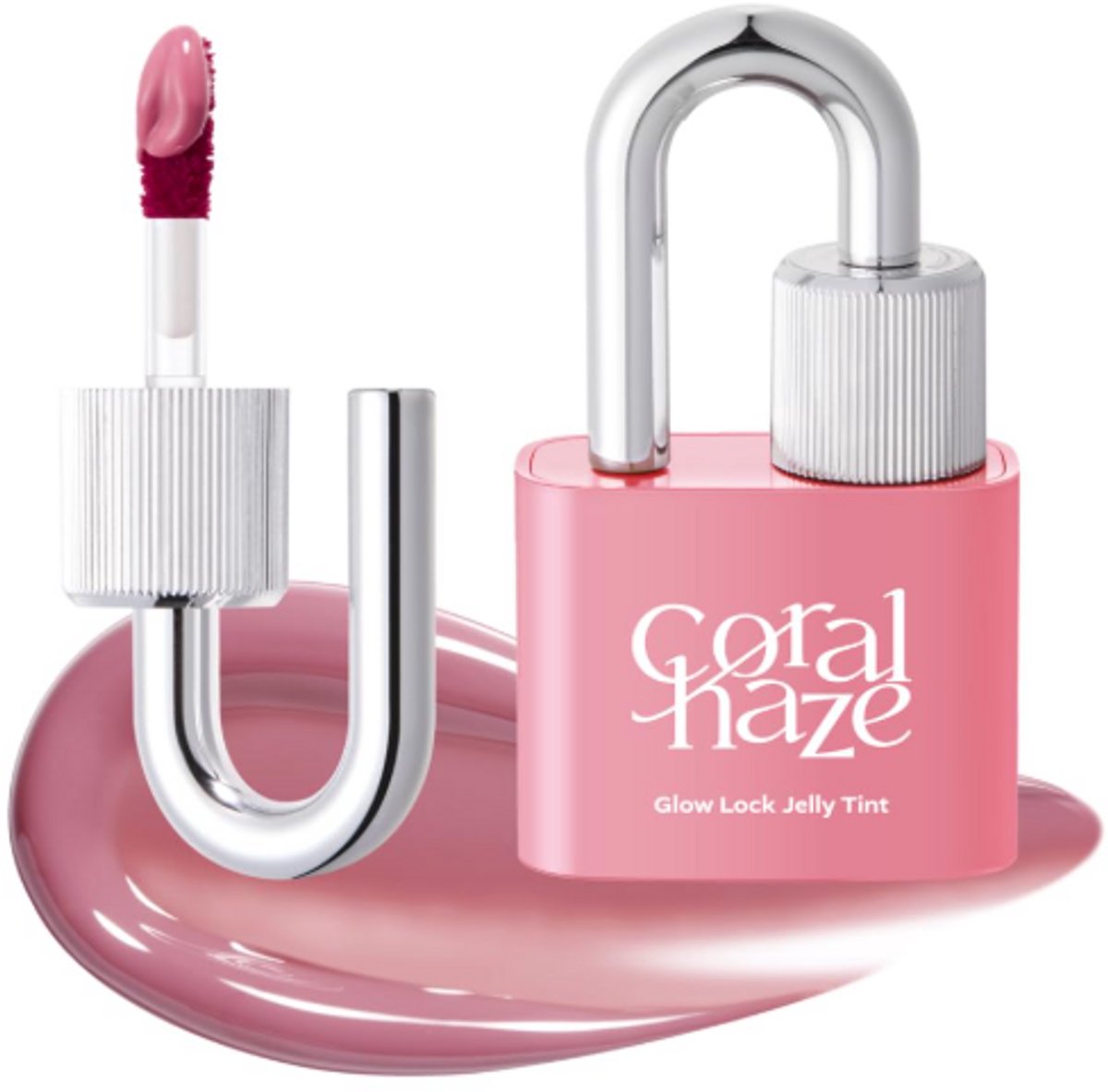 Coralhaze Glow Lock Jelly Tint - 107 Petal - Lipgloss - Korean Cosmetics