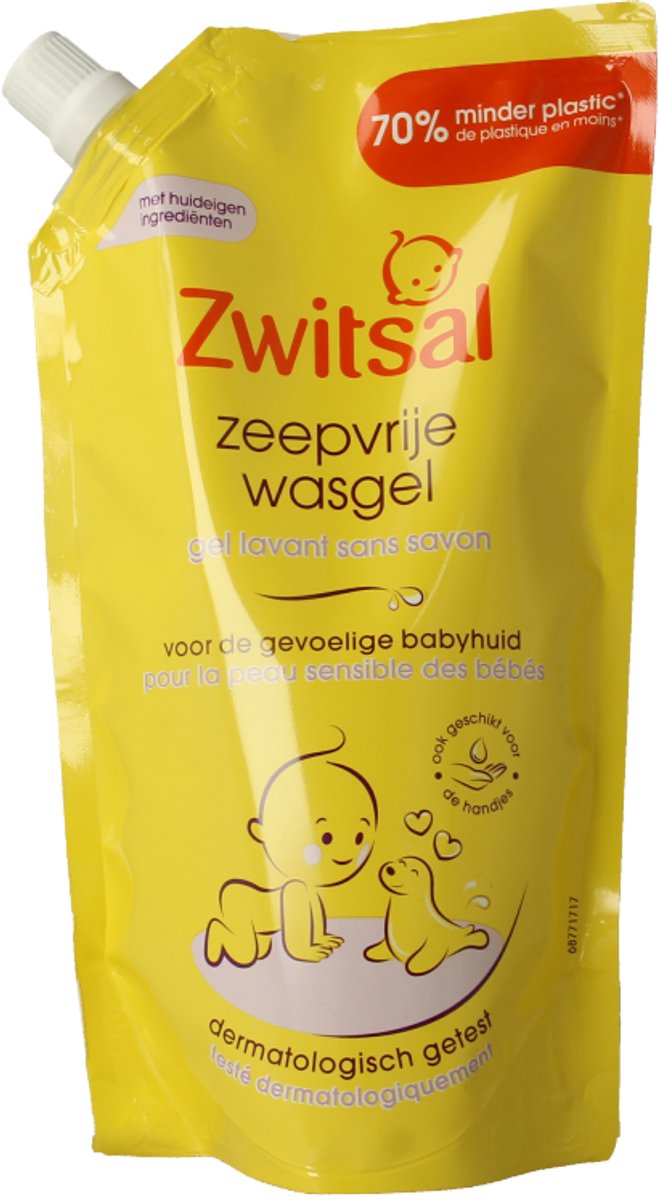 Zwitsal - Navulling Wasgel - Zeepvrij - 500ml van Zwitsal — afbeelding 5