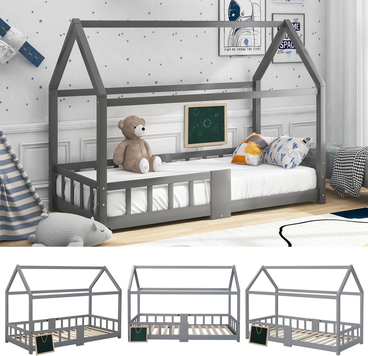 HAUSS HAUSS SPOLE Kinderbed - afbeelding 3