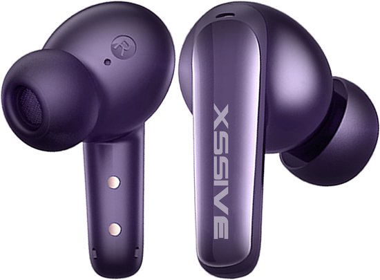 Xssive TWS13 Oortjes Draadloos Paars - Draadloze Bluetooth ... - Bol