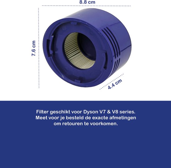 Hepa-Filter für SunSare X9 Akku Staubsauger