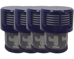 Multaparts® HEPA Filter cassette (set a 4 stuks) geschikt voor Dyson V10 - Wasbaar - | Gemaakt van duurzaam katoen en eenvoudig te reinigen | Meet op voor je besteld | Vervanger voor Dyson 969082-01