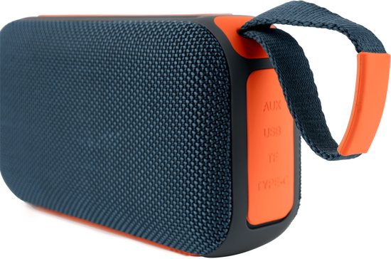 BIGBEN PARTY - PARTY SPEAKER BLUETOOTH SPORT - BLAUW / ORANJE van Bigben — afbeelding 4